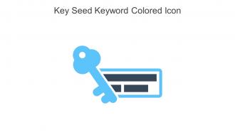 Key Seed Keyword Colored Icon In Powerpoint Pptx Png And Editable Eps Format