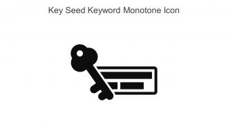 Key Seed Keyword Monotone Icon In Powerpoint Pptx Png And Editable Eps Format