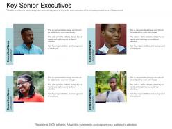 Key Senior Executives Equity Collective Financing Ppt Template