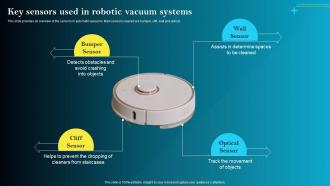 Key Sensors Used In Robotic Vacuum Systems Iot Smart Homes Automation IOT SS