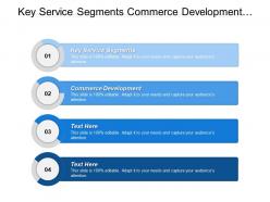 Key Service Segments Commerce Development Works Mobile Devices
