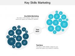 Key skills marketing ppt powerpoint presentation ideas background images cpb