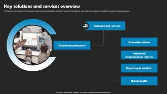 Key Solutions And Services Overview Marketing Research Company Profile CP SS V
