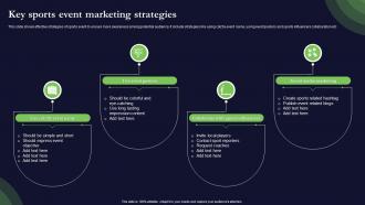 Key Sports Event Marketing Strategies