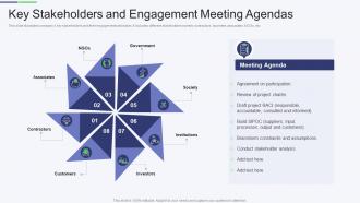 Key Stakeholders And Engagement Meeting Agendas