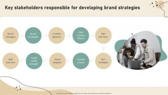 Key Stakeholders Responsible Brand Development Strategies To Increase Customer Engagement