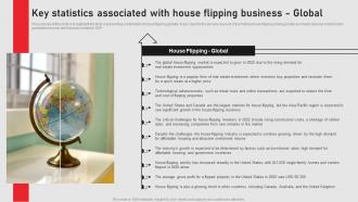 Key Statistics Associated With House Flipping Home Renovation Business Plan BP SS
