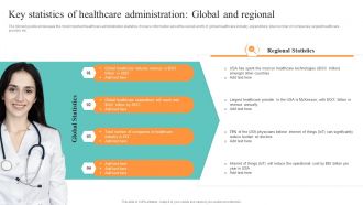 Key Statistics Of Healthcare Administration Global Healthcare Administration Overview Trend Statistics Areas