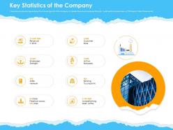 Key statistics of the company ppt powerpoint presentation visual aids professional