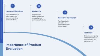 Key Steps For Effective Product Evaluation PPT Template AT Customizable Slides
