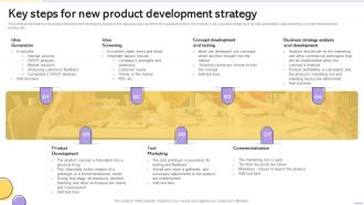 Key Steps For New Product Development Strategy