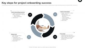 Key Steps For Project Onboarding Success