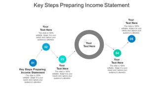 Key steps preparing income statement ppt powerpoint presentation gallery cpb
