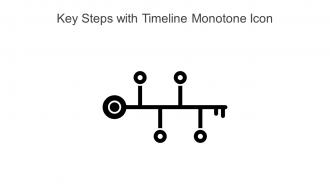 Key Steps With Timeline Monotone Icon In Powerpoint Pptx Png And Editable Eps Format