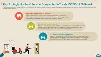 Key Strategies For Food Service Companies To Tackle Coronavirus Mitigation Strategies Food Service