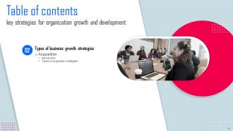 Key Strategies For Organization Growth And Development Powerpoint Presentation Slides Strategy CD V Impactful Appealing