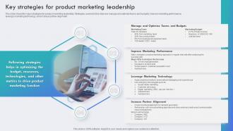 Key Strategies For Product Marketing Leadership Brand Awareness Plan To Increase Product Visibility