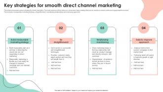 Key Strategies For Smooth Direct Channel Marketing