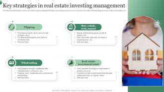 Key Strategies In Real Estate Investing Management