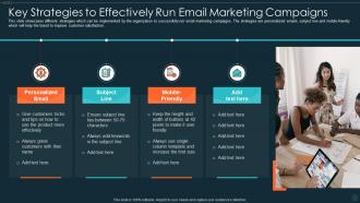 Key Strategies To Effectively Run Email Marketing Campaigns
