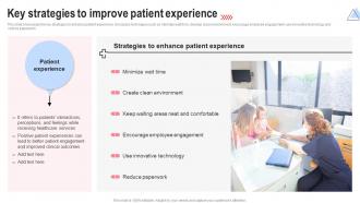 Key Strategies To Improve Patient Implementing Hospital Management Strategies To Enhance Strategy SS