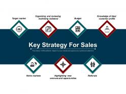 Key Strategy For Sales Example Of Ppt Presentation