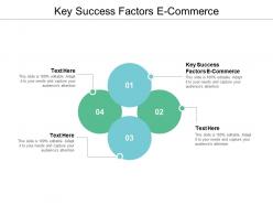 Key success factors e commerce ppt powerpoint presentation ideas backgrounds cpb