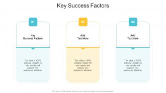 Key Success Factors In Powerpoint And Google Slides Cpb