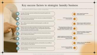Key Success Factors To Strategize Laundry Business Laundry Business Plan BP SS