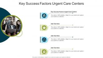 Key Success Factors Urgent Care Centers In Powerpoint And Google Slides Cpb