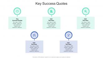 Key Success Quotes In Powerpoint And Google Slides Cpb