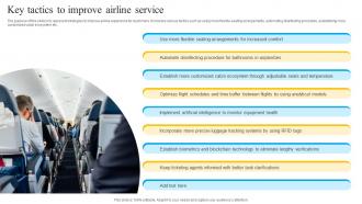 Key Tactics To Improve Airline Service