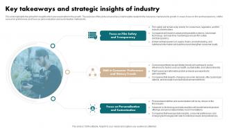 Key Takeaways And Strategic Insights Of Industry Film Industry Report IR SS