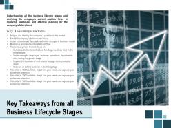Key takeaways from all business lifecycle stages