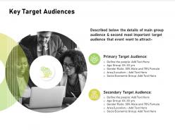 Key target audiences socio location ppt powerpoint presentation styles aids