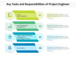 Key Tasks And Responsibilities Of Project Engineer