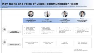 Key Tasks And Roles Of Visual Communication Team