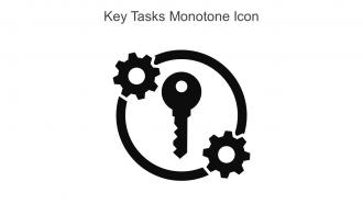 Key Tasks Monotone Icon In Powerpoint Pptx Png And Editable Eps Format