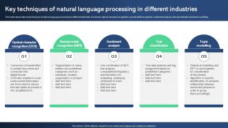 Key Techniques Of Natural Language Best AI Tools For Process Optimization AI SS V
