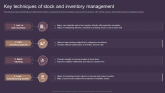 Key Techniques Of Stock And Inventory Management Deploying Asset Tracking Techniques