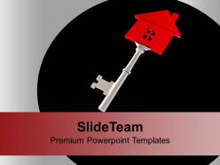 Key to home realestate powerpoint templates ppt themes and graphics 0113