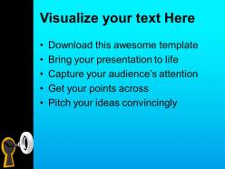 Key to success business powerpoint templates ppt themes and graphics 0213