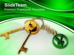 Key To Success Finance Business Powerpoint Templates Ppt Themes And Graphics 0113