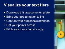 Key to success in labyrinth powerpoint templates ppt themes and graphics