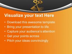 Key to success innovation business concept powerpoint templates ppt themes and graphics 0113