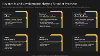 Key Trends And Developments Shaping Future Of Synthesia Synthesia AI Text To Video AI SS V