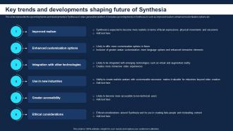 Key Trends And Developments Shaping How To Use Synthesia AI For Converting AI SS V