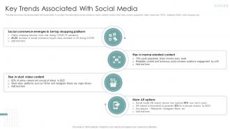 Key Trends Associated With Social Media Strategies To Improve Marketing Through Social Networks