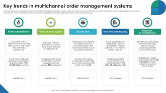 Key Trends In Multichannel Order Management Systems