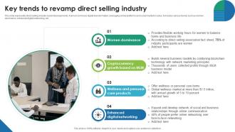 Key Trends To Revamp Direct Selling Industry